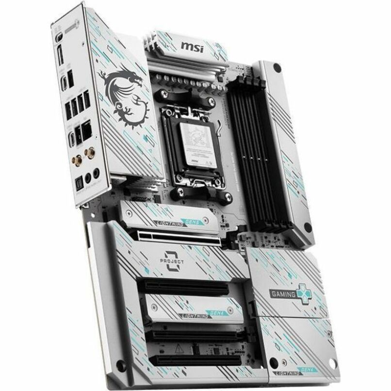 MSI B850 GAMING PLUS WIFI PZ Gaming Desktop Motherboard - AMD B850 Chipset - Socket AM5 - ATX MSI B850 GAMING PLUS WIFI PZ Gaming Desktop Motherboard - AMD B850 Chipset - Socket AM5 - ATX